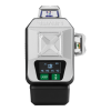 Nivel System CL4G LCD  + statyw SJJ-M1 EX + odbiornik CLS-300 Digital - laser krzyżowy zielony 4 × 360° 4D OLED Bluetooth